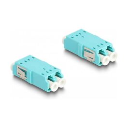 Delock Extender Set USB 10 Gbps Tipo-A con cable LC Duplex, 0.2 m, Negro