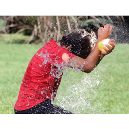 Blanca Globos de Agua 100% Látex Biodegradable Bolsa 100 Unidades Colores Surtidos