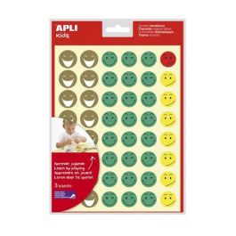 Apli Gomets Temáticos en Bolsa Cara Feliz 3 Hojas Precio: 1.68999974. SKU: B1EED4Y9YW
