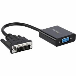 Adaptador DVI-D a VGA Startech DVI2VGAE 0,19 m Negro Adaptador DVI-D a VGA Startech DVI2VGAE 0,19 m Negro