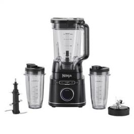 Ninja BATIDORA VASO DETECT DUO BLENDSENSE AUTOMATICA 2 en 1 con Tecnología BlendSense™, 1200W, Jarra 2.1L y Vaso 700ml