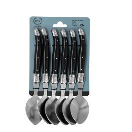 Set 6 Cucharas Acero Inox Illusion Bidasoa 20,5 - Cm 1,8 mm