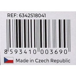 Bohemia Set de 6 Vasos de Cristal, Colección Clara, 410 cc (4 Cajas)