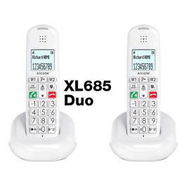 Teléfono IP Alcatel DECT XL685 DUO EWE
