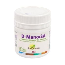 SURA VITASAN D-Manocist Probiotic 50Grs. Suplemento D-Manosa Arándano Lactobacillus para Vías Urinarias Precio: 35.4999997. SKU: B172BX86CF