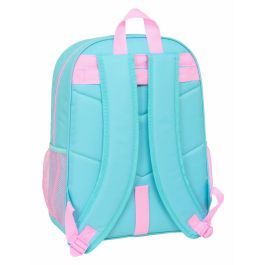 Safta Mochila adaptable a carro Stitch 33x42x14cm para niños a partir de 3 años