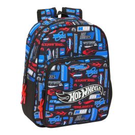 Safta Mochila Escolar Infantil Hot Wheels Adaptable a Carro Dimensiones 27x33x10 cm Edad Mínima 3+ Años