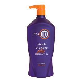 It's a 10, Miracle Shampoo Plus Keratin, Champú para el cabello, Hidrata y protege, 1000 ml Precio: 41.50000041. SKU: B1CXSWCE54