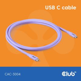 Club3D Lifestyle USB-C Kabel PD 240W.20Gbps 2m lila St/St Precio: 38.78999971. SKU: B12FLPQS65