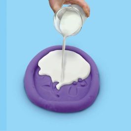 Ses Creative SES8710341140366 - Kit de Moulaje y Pintura en Relieve de Tema Botánico para Azulejos de Yeso - Pasatiempos Creativos