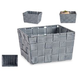Cesta de Tela Conica Rectangular Pequeña Gris Kipit 20x11x15 cm (24 Unidades) Precio: 39.79000058. SKU: B147GHYEQK