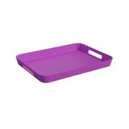 1946 Bandeja Rectangular Violeta Con Asas 1946 (4 Unidades) Medidas 40x30x4 cm Precio: 128.58999967. SKU: B1AMC6FGS9