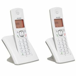 Alcatel F530 duo Teléfono Inalámbrico Gris, sin Contestador Automático, Manos Libres, Directorio 50 Contactos Alcatel F530 duo Teléfono Inalámbrico Gris, sin Contestador Automático, Manos Libres, Directorio 50 Contactos