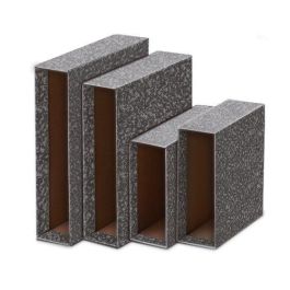 Caja Para Archivador Unisystem Clasico 4º Apaisado 86Mm Gris (Set de 12) Precio: 18.49999976. SKU: B1JSRZXZDN