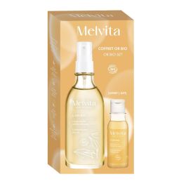 Melvita Aceite Extraordinario L'Or Bio - Tratamiento 3 en 1 para Rostro, Cuerpo y Cabello - Set de 2 Piezas (100 ml + Gel de Ducha 50 ml) Precio: 22.49999961. SKU: B16FASMDKC