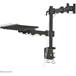 Neomounts FPMA-D960NOTEBOOK Soporte de Escritorio para Notebook y Monitor hasta 27" (69 cm), 10 kg, Negro