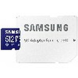 Tarjeta de Memoria Micro SD con Adaptador Samsung MB-MD512SA/EU 512 GB