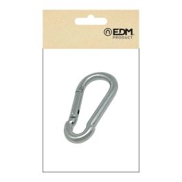 Edm Mosquetón Bombero Sin Seguro MSQ01 Acero Galvanizado 10 x 100 mm