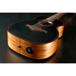 Guitarra Acústica Lâg Travel A/E Blue Wave 1