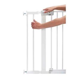 Safety 1st Extensión de barrera de seguridad para niños de 14 cm - Compatible con Easy Close Metal, Wood y Auto-Close - Color Blanco