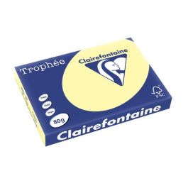 Papel De Color A3 Clairefontaine Trophee 80G 500H Pastel Amarillo Canario Precio: 18.8899997. SKU: B18LWKY785