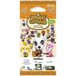 Nintendo Animal Crossing Cards Series 2 Paquete 3 Cartas 1 Especial 2 Normales