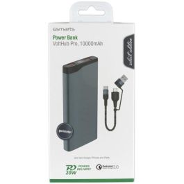 4smarts Powerbank VoltHub Pro 10000mAh QuickCharge PD gunmetal