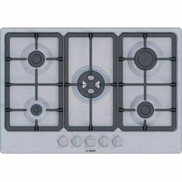 Bosch PGQ7B5K90 Placa de Gas Serie 4, 5 Fuegos, Acero Inoxidable, 52 x 75 x 4.5 cm Precio: 328.49999963. SKU: B16T355Q5F