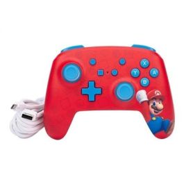 Power A NSGP0001-01 Mando con Cable Mejorado para Nintendo Switch - Diseño WOO-HOO! Mario Power A NSGP0001-01 Mando con Cable Mejorado para Nintendo Switch - Diseño WOO-HOO! Mario