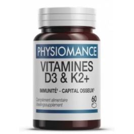 Physiomance Vitamina D3+K2 60Cap. Physiomance Vitamina D3+K2 60Cap. Precio: 25.6899995. SKU: B1JA85FTNW