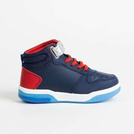 Deportiva suela pvc con luces spiderman t029 Deportiva suela pvc con luces spiderman t029