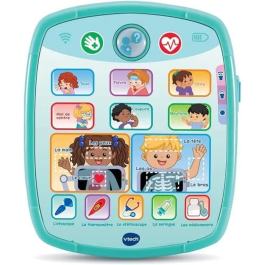 Vtech 1,2,3 Imitame Kit de Aprendiz de Médico Electrónico Juguete de Simulación para Niños Idioma Francés