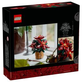 LEGO 10370 Icons Flor de Pascua, Juego Construcción 608 Piezas, 18+ Años
