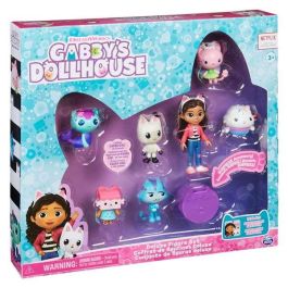 Set de figuras la casa de muñecas de gabby. 26,99x29,37x5,4cm Set de figuras la casa de muñecas de gabby. 26,99x29,37x5,4cm
