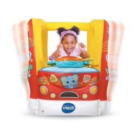 VTech Baby Super Tut Tut Discovery Hut Centro de Actividades Hinchable Musical con Salpicadero Interactivo y 10 Pelotas