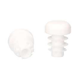 Contera redonda para interior ø14mm blanca Contera redonda para interior ø14mm blanca
