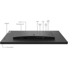Lenovo ThinkVision T27i-30 Monitor 27'' Full HD (1920x1080) IPS 4ms HDMI DisplayPort USB VGA VESA Pivot Negro