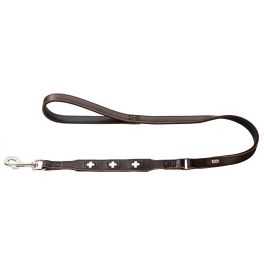 Hunter Swiss Correa para Perro de Cuero con Napa Suave, 100cm x 1.8cm, Marrón-Negro Precio: 58.94999968. SKU: S6102813