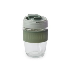 Travel Mug de Vidrio y Silicona 380 ml - Bewinner por Inde (24 Unidades) Travel Mug de Vidrio y Silicona 380 ml - Bewinner por Inde (24 Unidades)