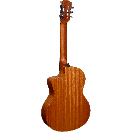 LAG Guitarra Clásica Electroacústica Occitania 88 - 4/4 Cutaway Natural Brillo Abeto Engelmann Macizo Khaya Stage LAG