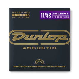 Dunlop Juego Acústica Phosphor Bronze Medium Light 11-52 Precio: 10.50000006. SKU: B1HR5BRBW4