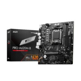 MSI 911-7E28-017 Placa Base PRO A620M-B, Socket AM5, DDR5 128GB, HDMI 2.1, 4SATA3+1M.2, Micro ATX