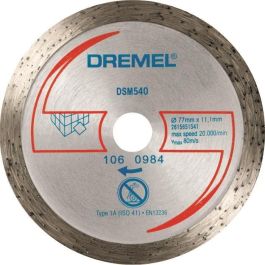 Dremel DSM540 Disco de Diamante Abrasivo para Sierra Compacta Dremel DSM20 - Ideal para Cortar Mármol, Hormigón, Ladrillo, Porcelana y Baldosas de Cerámica Precio: 30.50000052. SKU: B176M3FRP5