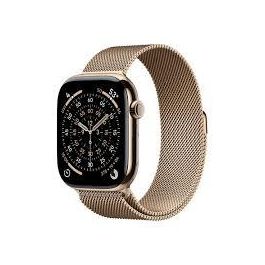 Apple Watch Series 11 GPS + Cellular 46mm Caja de Aluminio Dorado con Correa Milanesa Dorada M/L MFD84 Precio: 1106.6055. SKU: B17G2SW2DQ