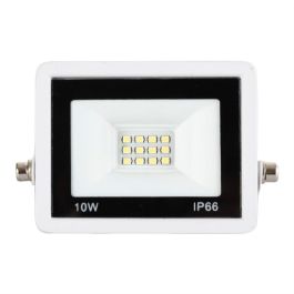 Foco Proyector LED 10W 800Lm 6000ºK IP66 Regulable 60,000H Acabado Blanco [LM-6001-W-CW]