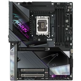 GIGABYTE Placa Base Z890 AORUS MASTER Intel Z890 DDR5 9500MHz Wi-Fi 7 10GbE Thunderbolt 4 ATX para PC