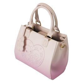 Loungefly Bolso Cute Stitch Disney Piel Vegana Correa Ajustable y Detalles en Relieve para Fanáticos