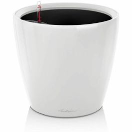 Lechuza LEC4008789161000 Maceta Classico Premium LS 50, Juego Completo, Blanco Brillante