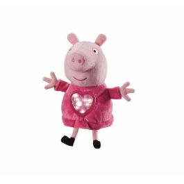 Peppa Pig Peluche Fiesta de Pijamas con Saco de Dormir, Luces y Sonidos 22x22x14 cm Precio: 29.49999965. SKU: B137F2YYYX