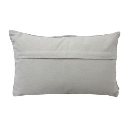 DKD Home Decor Cojín Decorativo Boho Multicolor de Poliéster con Medidas 50x30x10 cm, Cremallera Oculta